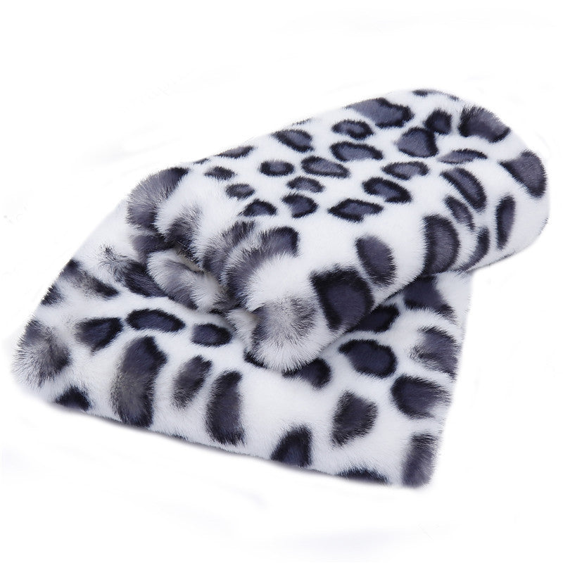 Leopardprint Varme Handsker