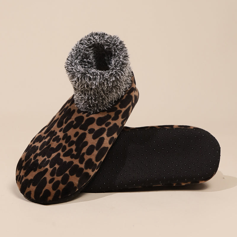 Varme Sokker Med Leopardprint