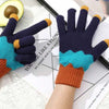 Casual Color Block Gloves