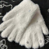 Warm plush gloves