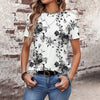 Vintage T-Shirt Med Blomstertryk