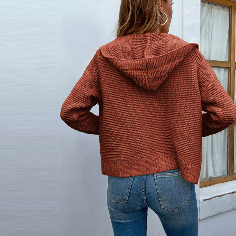 Afslappet Strik Cardigan