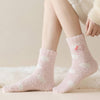 Warm plush socks