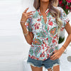 Vintage Afslappet Bluse