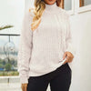 Afslappet Kabelstrikket Sweater