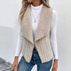 Ensfarvet Casual Cardigan