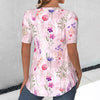 Elegant Bluse Med Blomsterprint