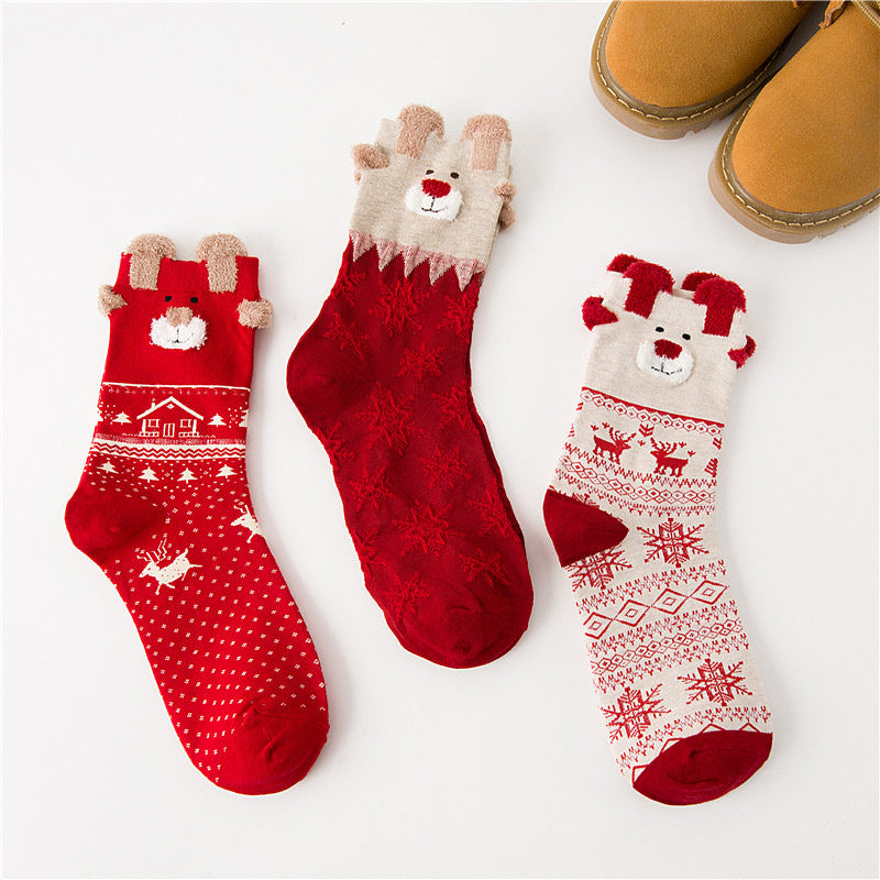 Relaxed Christmas socks