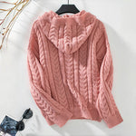 Afslappet Kabelstrikket Sweater