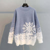 Afslappet Julestrikket Sweater