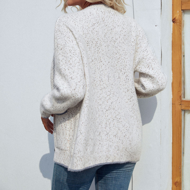 Afslappet Strik Cardigan