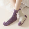 Warm plush socks