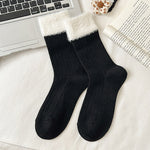 Warm plush socks