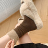 Warm plush socks