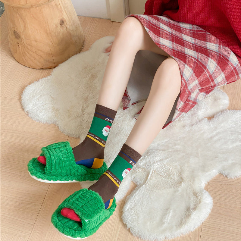 Relaxed Christmas socks