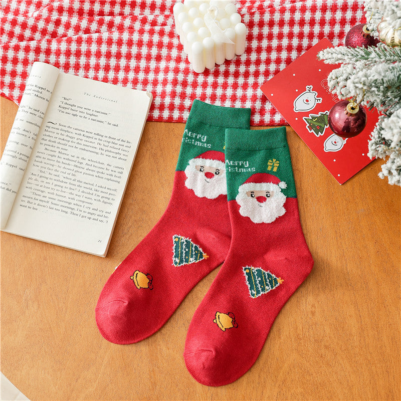 Relaxed Christmas socks