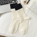 Warm plush socks