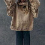 Afslappet Overdimensioneret Sweater