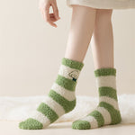 Warm plush socks