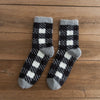 Warm Checkered Socks