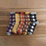 Warm Checkered Socks