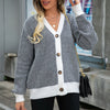 Casual Stribet Cardigan