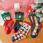 Relaxed Christmas socks