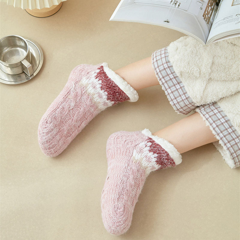 Warm non-slip socks