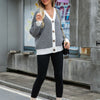 Casual Stribet Cardigan