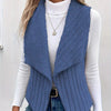 Ensfarvet Casual Cardigan