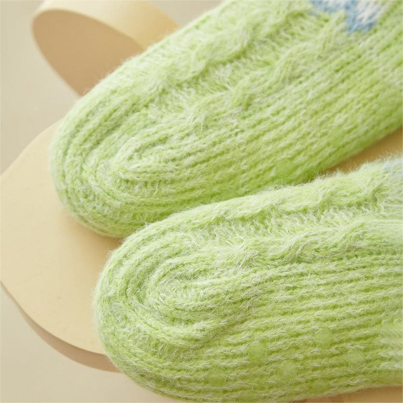 Warm non-slip socks