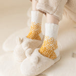 Warm plush socks