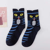 Casual Cat Pattern Socks