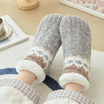 Warm non-slip socks