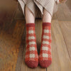 Warm Checkered Socks