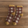 Warm Checkered Socks