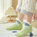 Warm non-slip socks