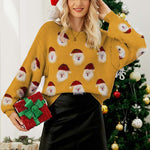 Afslappet Julestrikket Sweater