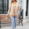 Casual Stribet Cardigan