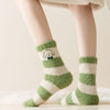 Warm plush socks