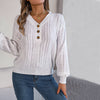 Afslappet Kabelstrikket Sweater