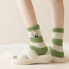 Warm plush socks