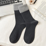 Warm plush socks