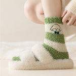 Warm plush socks