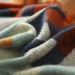 Farverig Plaid Strikket Sweater