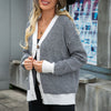 Casual Stribet Cardigan