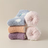 Warm plush socks