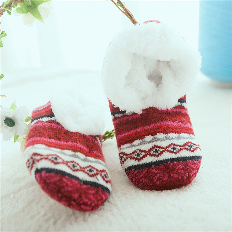 Warm non-slip socks