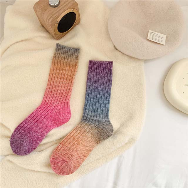 Casual Gradient Socks