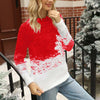 Afslappet Julestrikket Sweater